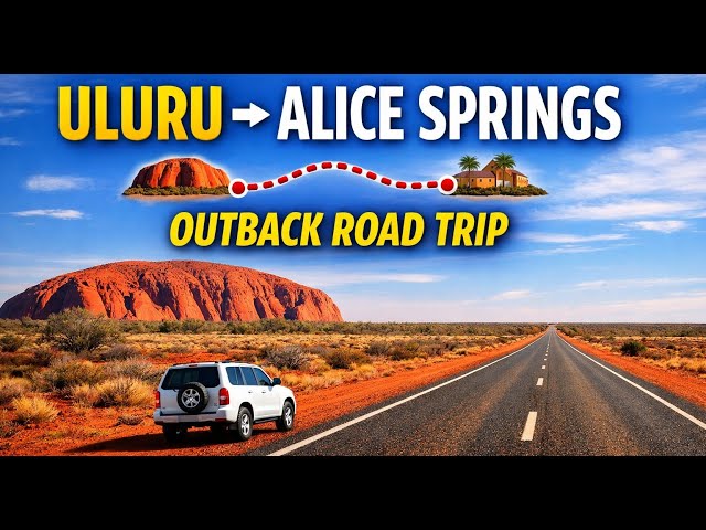 Epic Drive from Uluru to Alice Springs | Australian Outback Adventure