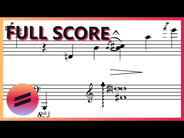 Scott Wollschleger — Outsider Song [w/ score]
