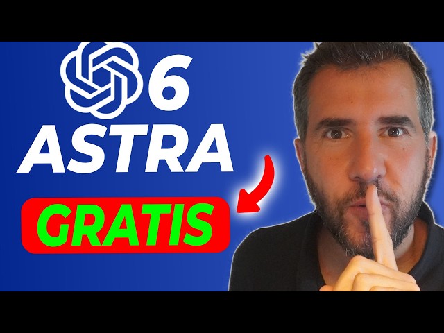 ¡¡TRUCO!! 🎁ChatGPT 6 Astra GRATIS 💥¡¡¡4 casos brutales donde hace mi trabajo!!!