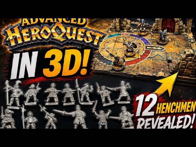 Advanced HeroQuest in FULL 3D | Modular Dungeon Project