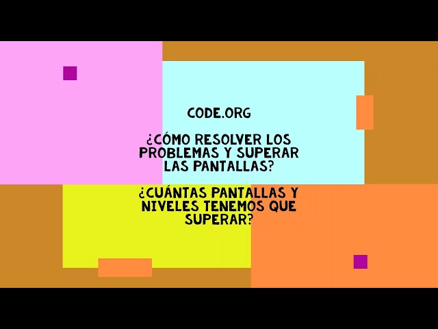 Los niveles en Code Org