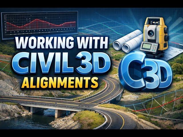 Work with Civil 3D Alignments Part 5