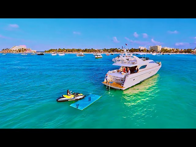 🕵🏻‍♂️🔬🇲🇽DJI OSMO 360 VR MONOSCOPIC PRO RES 4444 A VIEW OF THE🏝️ISLA MUJERES, 360 - PART-2 ENJOY(:🕊️🤗