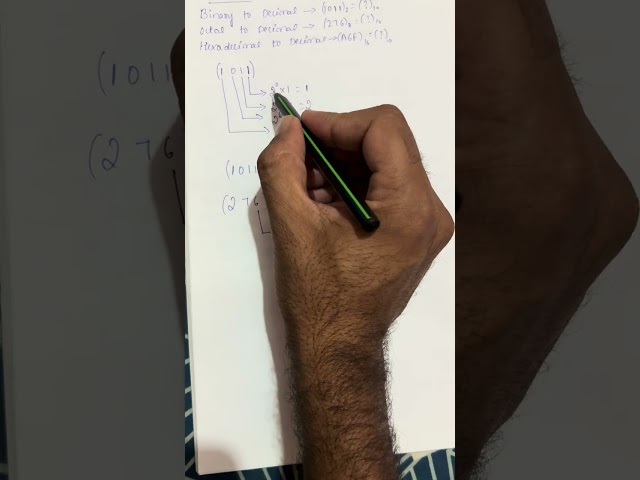 Number base conversion part -2