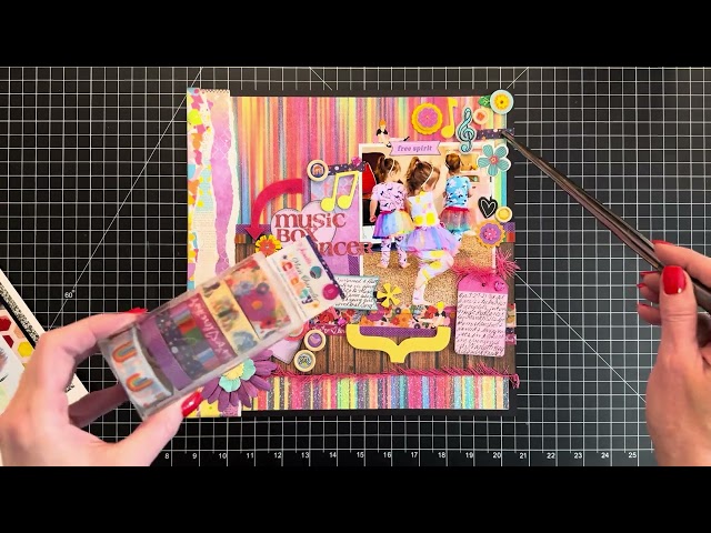 The Lively Layout I Created Today During A Lively Shimelle Live! 😊