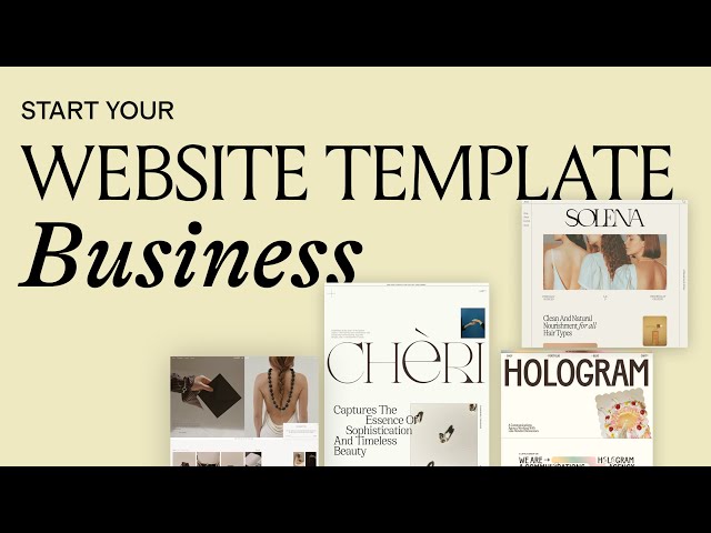 Creating A Successful Squarespace Template Business From Scratch