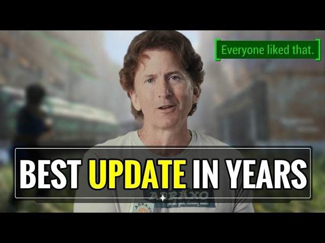 Fallout 4 Just Got It's BEST Update in YEARS