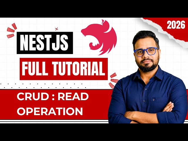 NestJS Course in Hindi #41 | CRUD Read Operation | GET API, find(), findOne() & Find User by ID