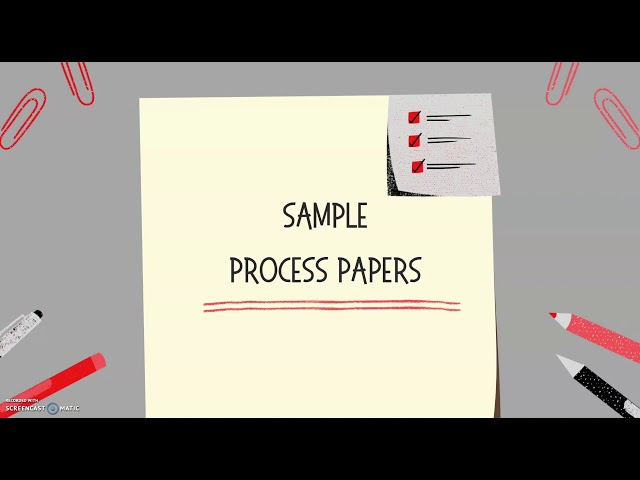 NHD Quick Tip: What is a Process Paper?
