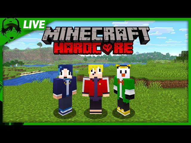 【マイクラ】えんちょう。えびすとハードコア全実績解除チャレンジ！【ぺんと視点】