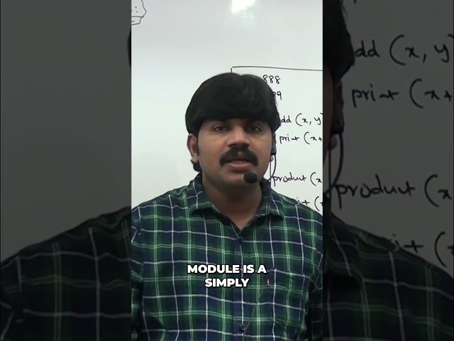 Python Modules Explained: From Files to Libraries #shorts