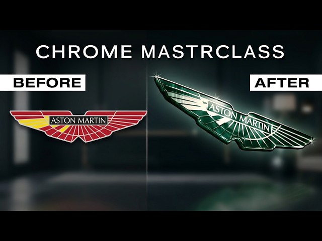 How to Make the 3D Chrome Effect using Anything | Photoshop | TJ Hunt Aston Martin Merch Inspired