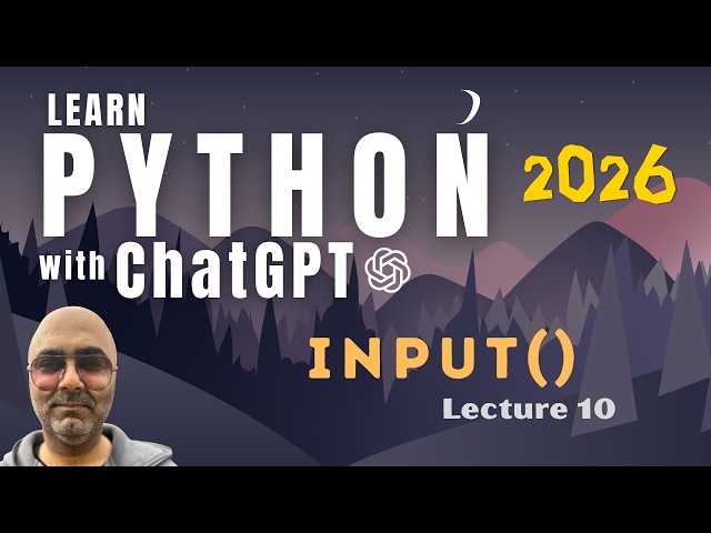 Python Programming Tutorial for Beginners | input() function