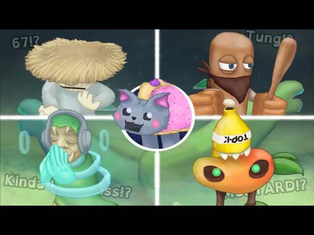 Viral Islet (2025) - All Monster Sounds & Animations | My Singing Monsters