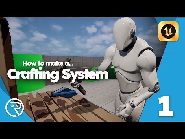 Unreal Engine 5 Tutorial -  Crafting Part 1: Setup