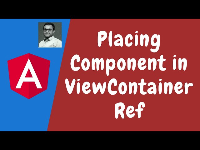 122. Create Component using ViewContainerRef and deprecation of entry Components from angular 9.