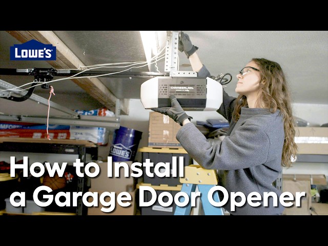 How to Install a Garage Door Opener | A Step-by-Step Guide