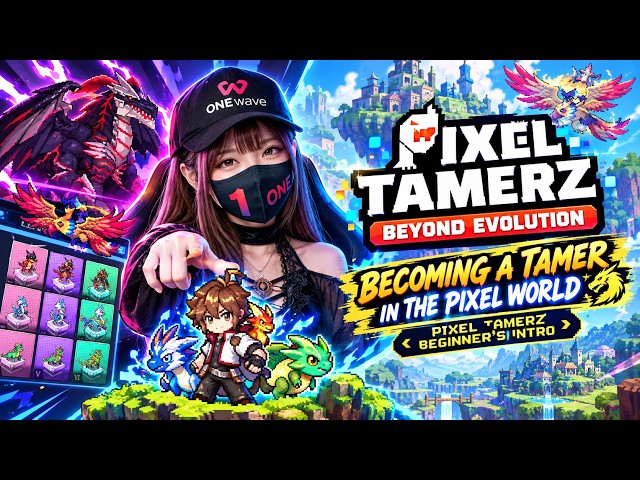 Becoming a Tamer in the Pixel World 🐉 | Pixel Tamerz Beginner's Intro ( redeem code inside )