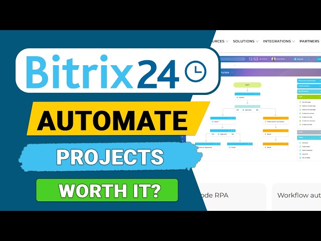 Bitrix24 Automation Tutorial For Beginners (2026) - Easy Guide