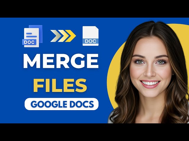 How to Merge Google Docs Files Easy Guide