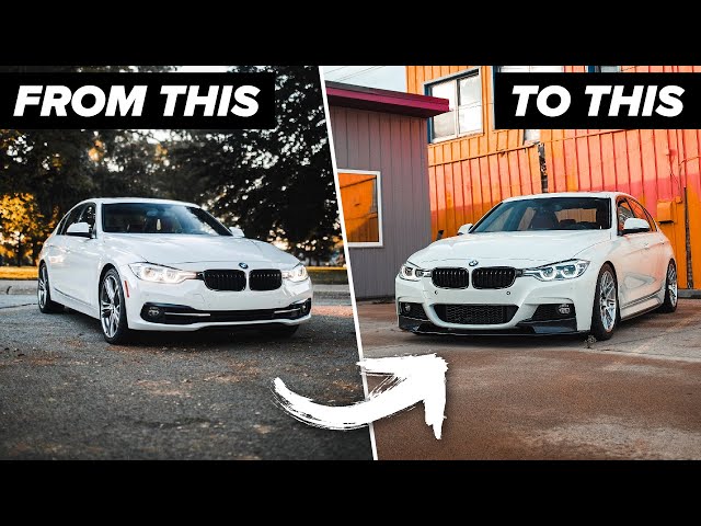 BUILDING AN F30 BMW 340i IN 10 MINUTES
