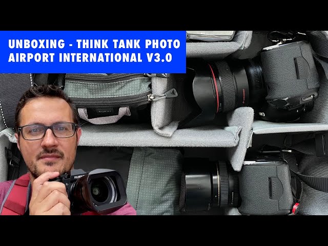 Unboxing Think Tank Photo Airport International v3.0 rolling camera bag