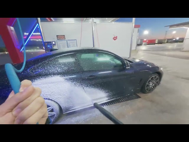 POV: TIENES UN BMW 428i y TE TOCA LAVARLO 🫩 (se partió el lip delantero 🙄)
