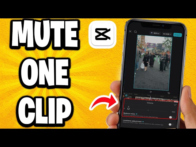 How To Mute One Clip On CapCut (Step By Step)