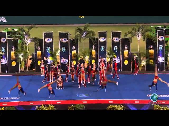 Pro Cheer Eagles Worlds 2014 Finals MultiCam