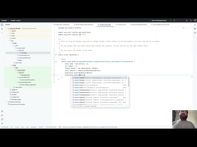 Blind 75 with Test Driven Development: TwoSum