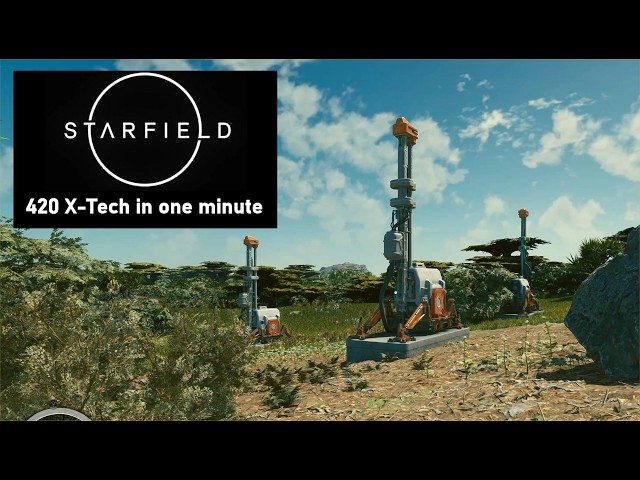Starfield: X-Tech Farming and Selling, Terran Armada Expansion Required