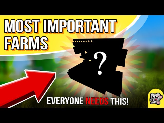 NECESSARY Farms | Improve Your Gameplay | Minecraft Tips & Tricks