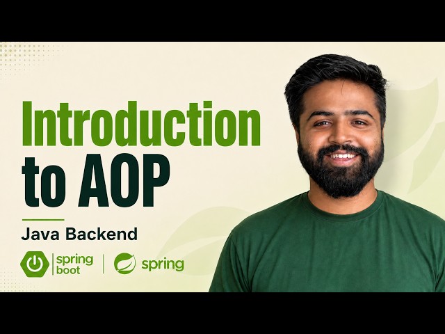 Spring AOP | Cross-Cutting Concerns & Proxies | Spring Boot Full Course #22