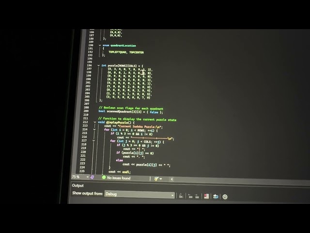 CS232 Exam #5 Sudoku Solver