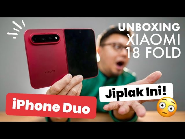 $31.4 Million.. XIAOMI 18 FOLD Unboxing and a Quick Camera Test