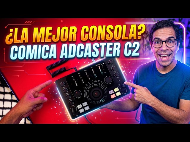 Comica ADCaster C2 2-Channel Audio Streaming Mixer and Recorder