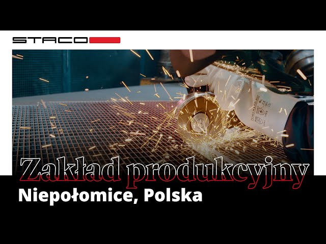 Film wizerunkowy naszego zakładu produkującego kraty pomostowe – Staco