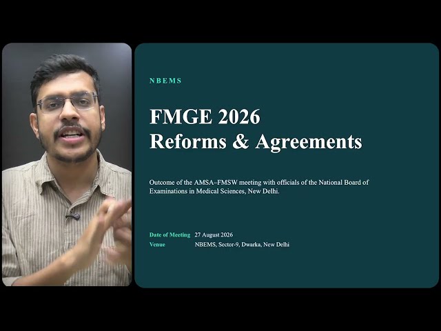 New FMGE Update By NBE | NMC Latest Update On MBBS Abroad Students | Dr. Anand Mani