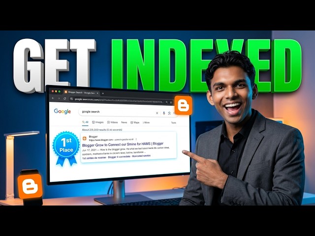 How to Get Your Blogger Site on Google Search 🚀
