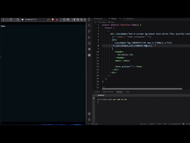 Build a React Chat App #4