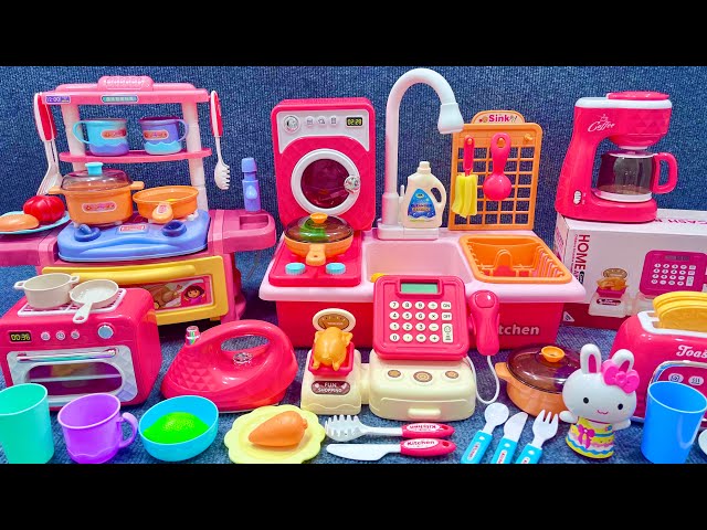 11 Minutes Satisfying with Unboxing Automatic Kitchen Appliance Playset ASMR | Review Toys