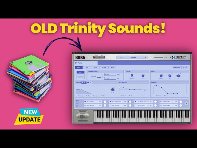 KORG Trinity Update: Load Your Old PCG Sounds at Last!