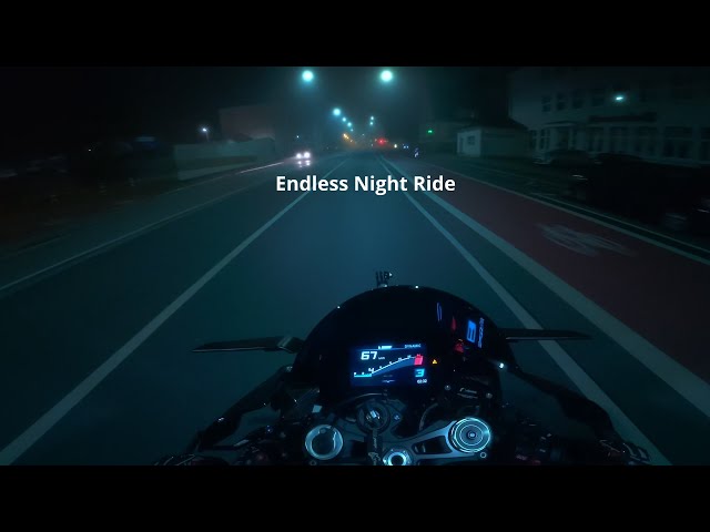 7 Hours of Peace – Motorcycle Night Ride Therapy [BMW S1000RR]