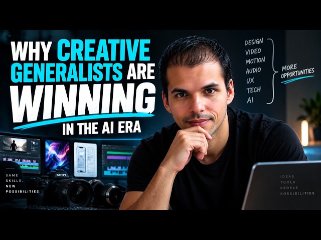Why Creative Generalists Are Winning in the AI Era