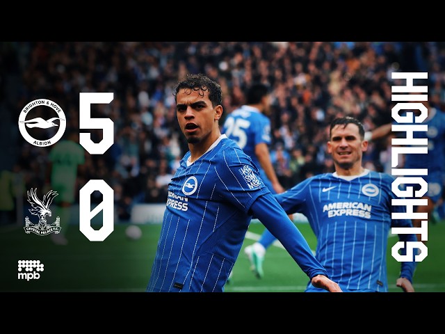 HIGHLIGHTS | Brighton v Crystal Palace | Premier League