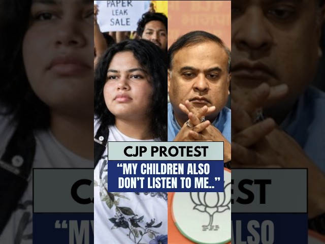 How Children Of BJP Politicians Joined The CJP Protest | Himanta Biswa's Reply