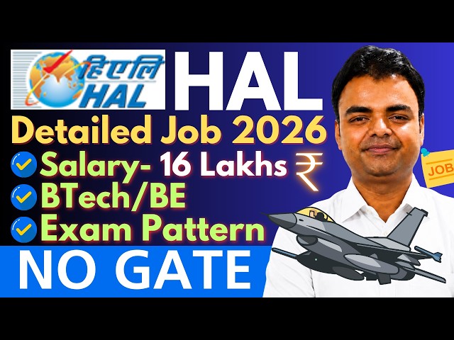 HAL Recruitment 2026 Detailed Notification of HAL, Diploma BTech New Govt Job Vacancy 2026