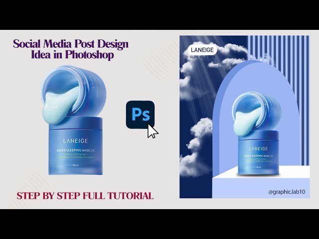Social Media Post Design in Photoshop | Step-by-Step Tutorial