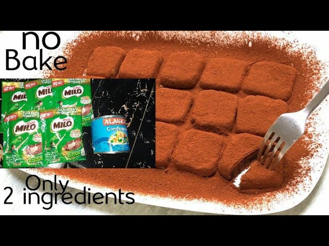 Easy Recipe MILO TRUFFLES  (2 ingredients only) Condensed milk + Milo