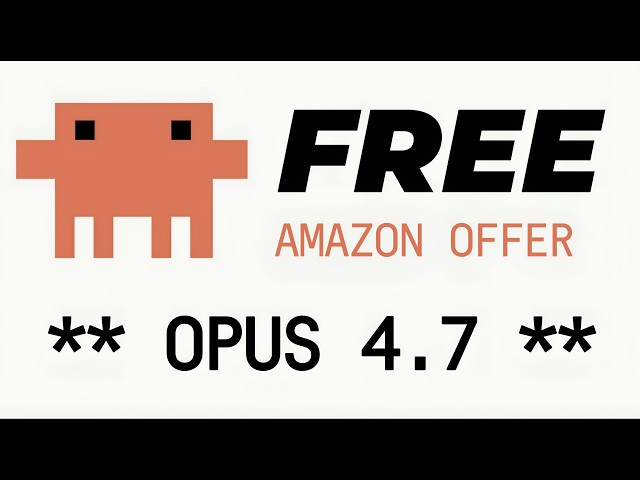 This Amazon OFFER gave me Claude Code *Opus* for FREE 🤯